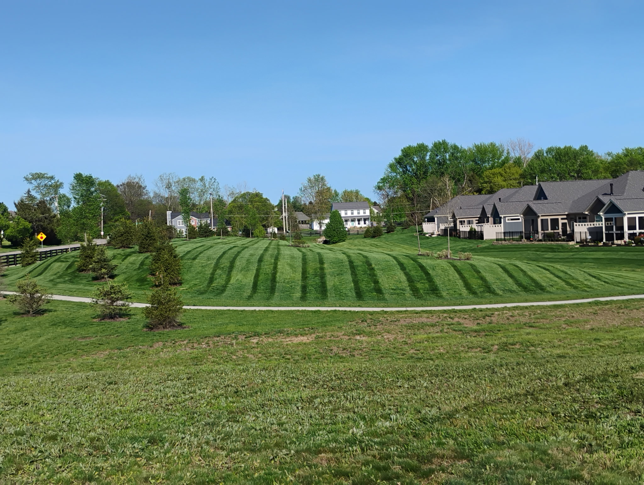 Commercial mowing by DLL